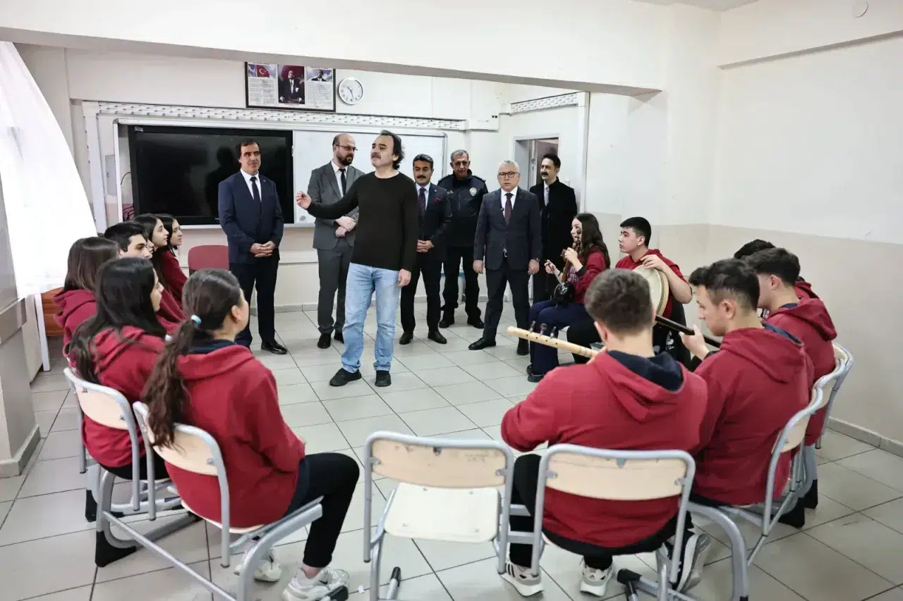 Güzel Sanatlar Lisesinde Sanat Dolu Ziyaret