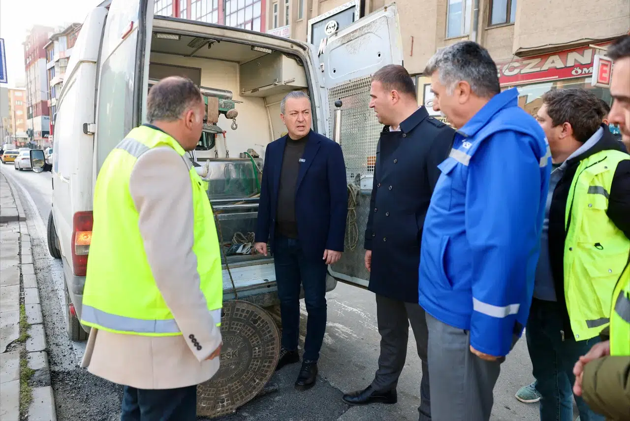 Robot Kameralarla Altyapıda Temizlik Seferberliği