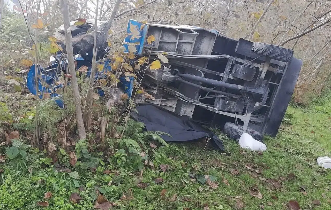 Ordu'da fındık bahçesine giderken facia: Patpat uçuruma yuvarlandı