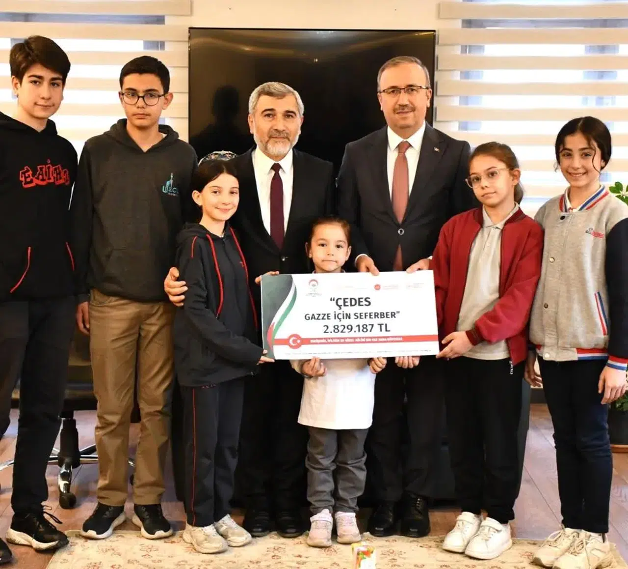 134 Okuldan Anlamlı Destek: Bağışlar Gazze’ye Ulaştı