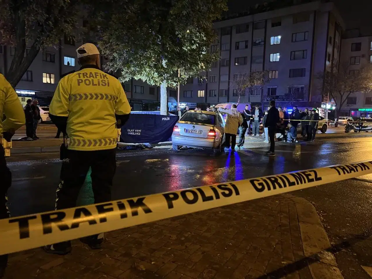 Otomobilin çarptığı yaya öldü