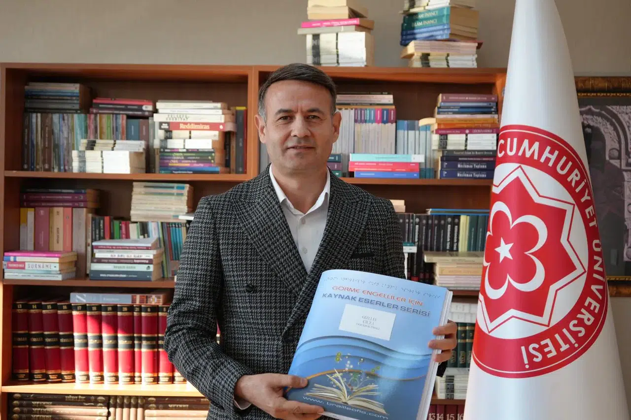 450 Braille Kitapla Engellilere Erişim Kolaylığı