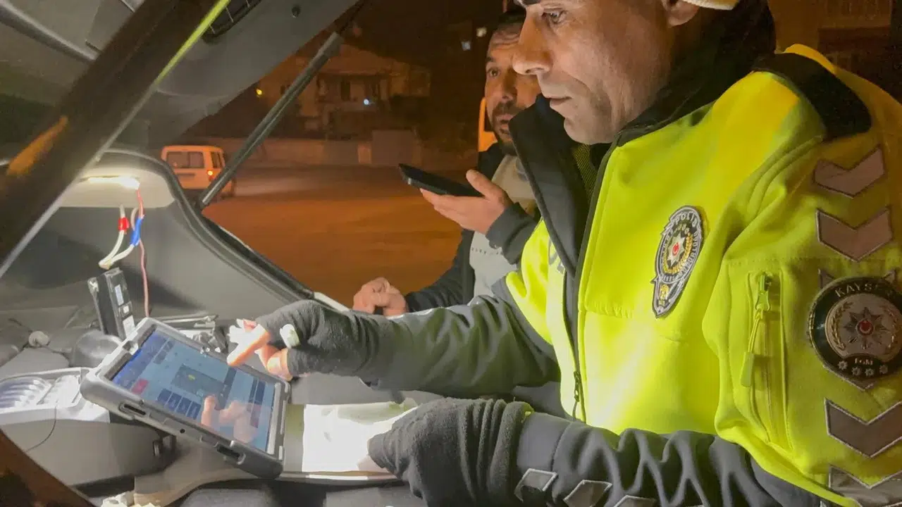Kayseri'de Alkollü Sürücüye Ağır Ceza: "İlk Kez Kullandım" Savunması