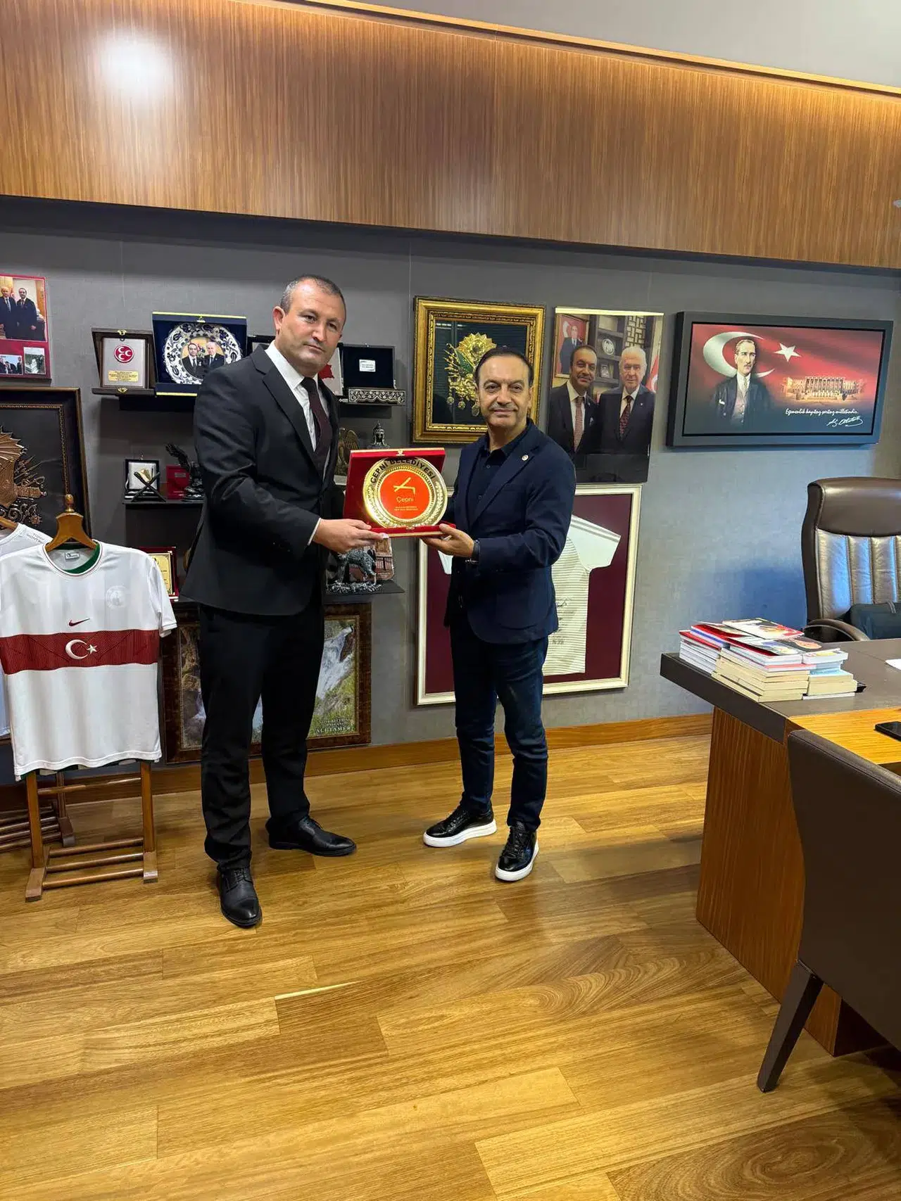 Çepni’den MHP Sivas Milletvekili Ahmet Özyürek’e Ziyaret