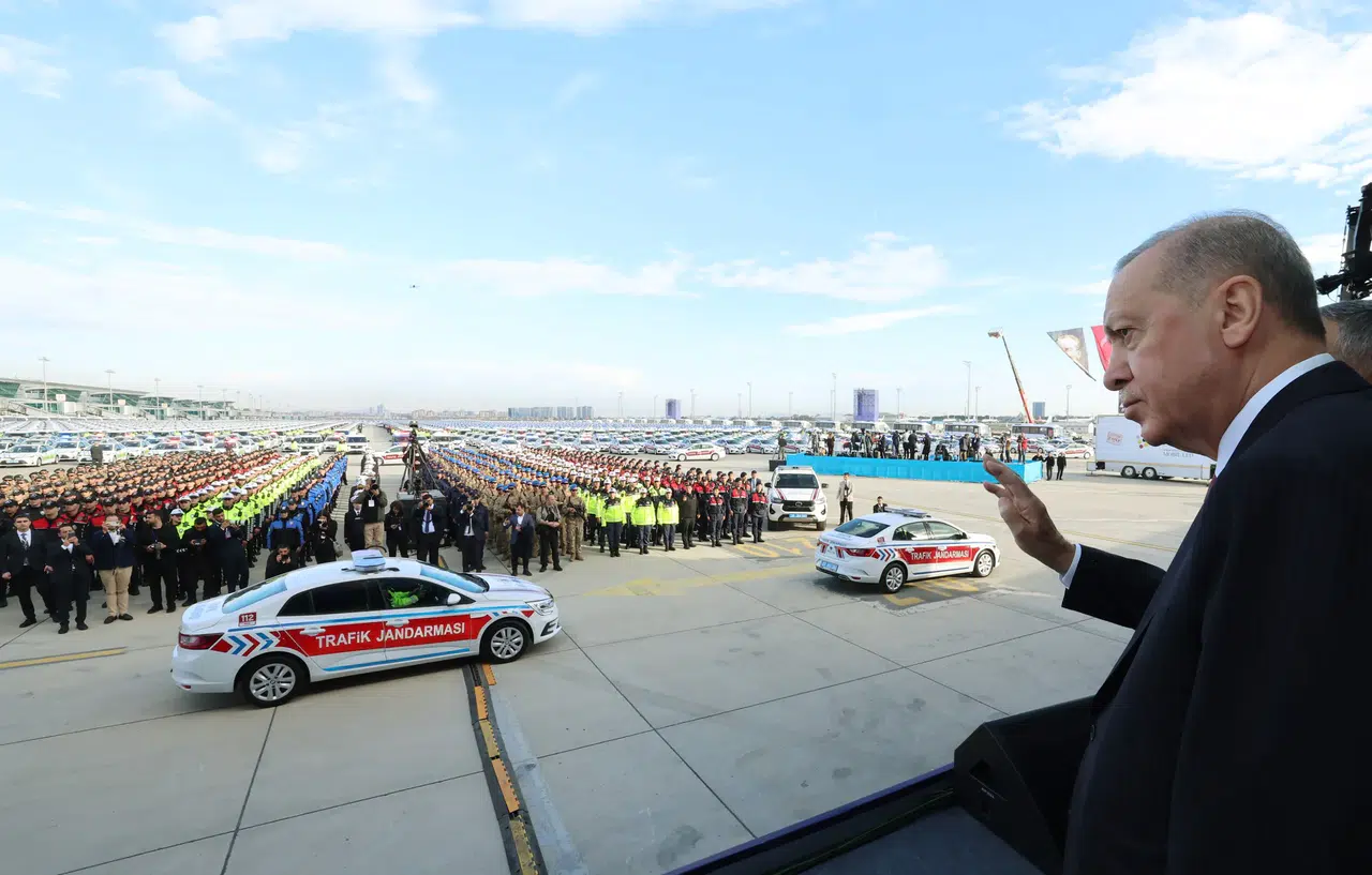 Cumhurbaşkanı Erdoğan’ın Katılımıyla Sivas’a 62 Araç Teslim Edildi