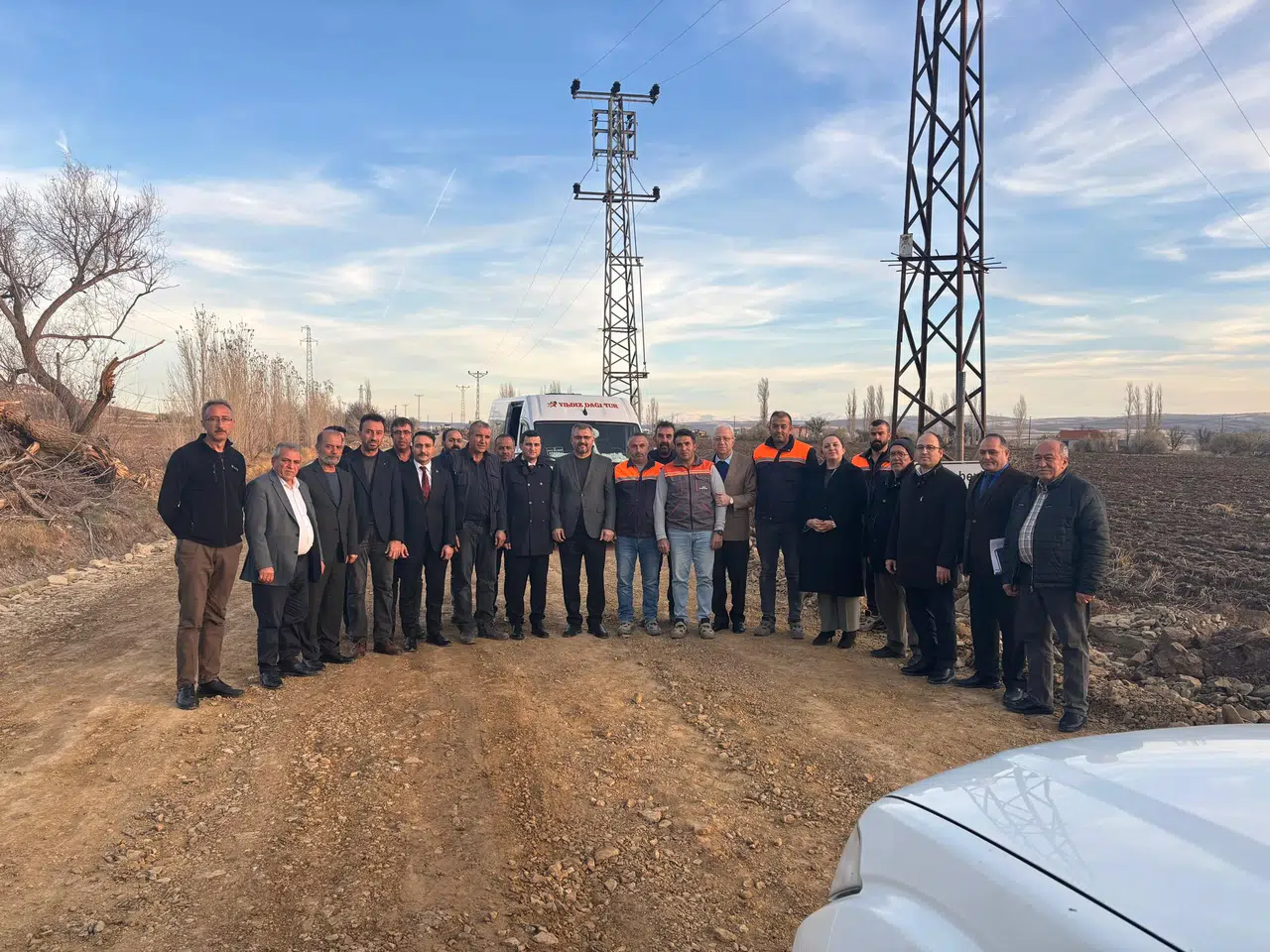 Gemerek–Hacıyusuf–Kartalkaya Grup Yolunda Çalışmalar Yerinde İncelendi