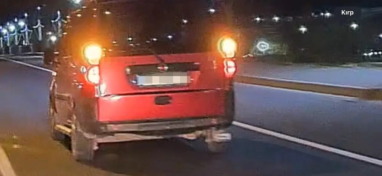 Dörtlü Yakıp Makas Atan Sürücüye Rekor Ceza: 14.069 TL!