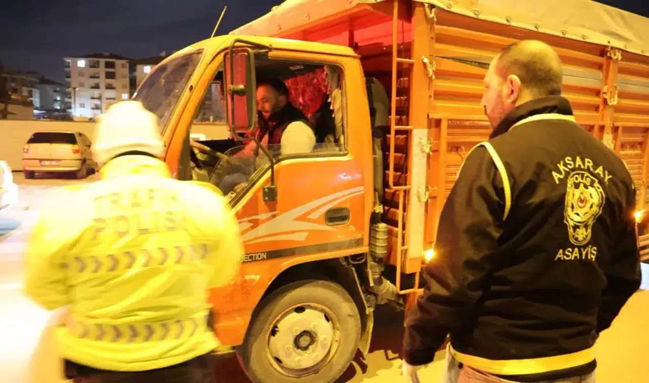 Çekme Belgeli Kamyonetle Trafiğe Çıkan Sürücüye Dev Ceza