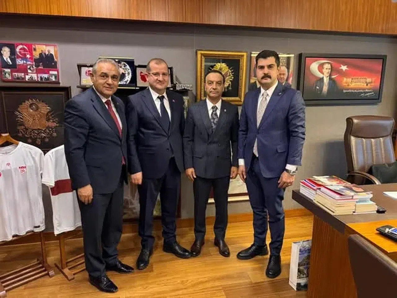 Ankara’da Milletvekilleri ve Bakan Yardımcısıyla Görüştüler