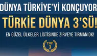 Dünya Türkiye’yi Konuşuyor: En Güzel Ülkeler Listesinde Zirveye Tırmandık!