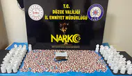 Şüpheyle başladı, operasyonla bitti! Binlerce hap ele geçirildi