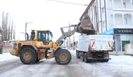 Şarkışla Belediyesi Karla Mücadelede Aralıksız Çalışıyor