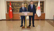 Vali Şimşek, Millî Savunma Bakan Yardımcısı Ayhan ile Bir Araya Geldi