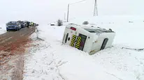 Çocuk çığlıkları karda yankılandı: Sivas’ta öğrenci servisi kazası