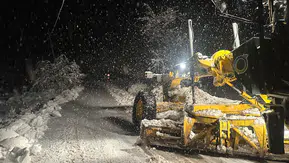 Ordu-Sivas Yolu Yoğun Kar ve Tipi Nedeniyle Kapandı