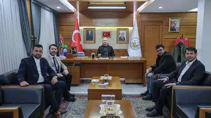 Başkan Adem Uzun, Şarkışla Belediyesi ve MARSİDER Heyetini Ağırladı