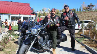 Yozgatlı Motosiklet Tutkunları İki Teker Üzerinde Kentin Tanıtım Elçisi Oldu