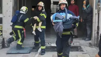 Bir anda alev aldı! 17 çocuk dumanda mahsur kaldı