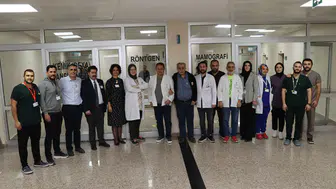 Sivas Numune Hastanesi’nde Radyoloji ve Kalite Çalışanlarına Kutlama