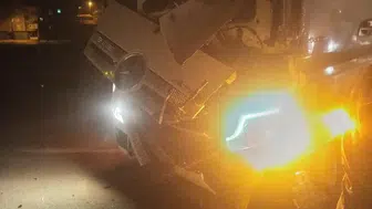 Trafiği bir anda felç eden kaza! Tır ve minibüs kafa kafaya geldi