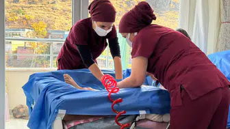 Hacılar Belediyesi'nden Yatağa Bağımlı Hastalara Evde Hizmet