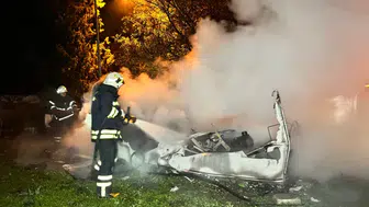 Mezar ziyareti hayatını kurtardı: Karavandaki yangından saniyelerle kurtuldu