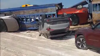 Viranşehir yolunda milyonluk araçlar hurdaya döndü!