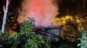 Safranbolu’da 150 yıllık konakta korku dolu anlar! Alevler bir anda yükseldi