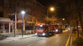 Fırın Bacasından Çıkan Kıvılcım Yangına Neden Oldu