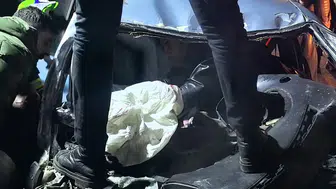 Erzurum’da feci çarpışma: Kavşakta can pazarı