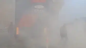 Sürücünün Hızlı Müdahalesi Faciayı Önledi!