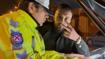 Rekor promil çıkan sürücünün rahatlığı pes dedirtti!