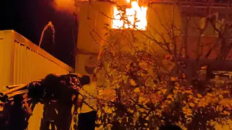 Bilecik'te korkutan yangın