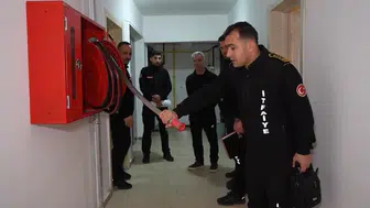 Yangın Merdiveni ve Dolaplarında Hayati Eksikler Bulundu