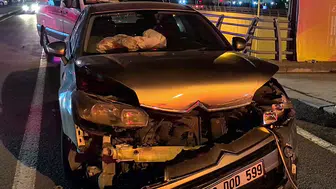 Erzurum'da zincirleme kaza! Trafik durma noktasına geldi