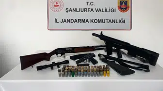 Şanlıurfa’da silah kaçakçılığı operasyonu: 4 şüpheli gözaltında