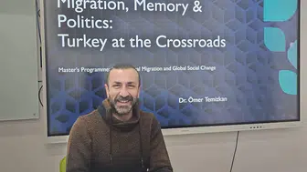 SCÜ'lü Temizkan, West University of Timișoara’da Ders Verecek