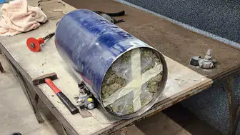 Gaz tüplerine gizlenmiş! 70 kilo esrar sınırda yakalandı