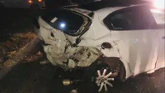 Bilecik’te feci çarpışma! Islak yol kazaya neden oldu