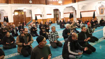 Mevlana Camii’nde dualarla gece programı düzenlendi
