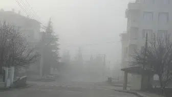 Kütahya Tavşanlı’da görüş mesafesi 50 metreye düştü!