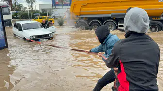 Bodrum’da sel kabusu! Şiddetli yağış ilçeyi durma noktasına getirdi