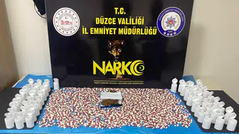 Şüpheyle başladı, operasyonla bitti! Binlerce hap ele geçirildi