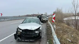 Kaza yerinde yeni kaza! Kazazedeler yolda beklerken çarpıldı