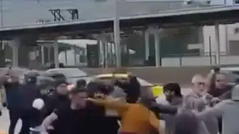 Husumetlilerin Sokak Savaşı: Sopalar ve Kasklar Havada Uçuştu!