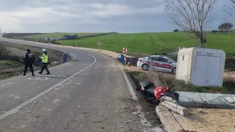 Tekirdağ’da feci motosiklet kazası! 1 ölü, 1 yaralı