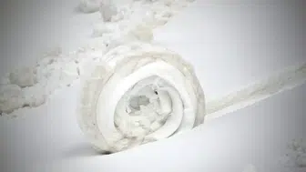 Batı Karadeniz’de Doğada Nadir Görülen Kar Ruloları Oluştu