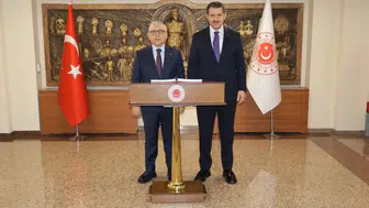 Vali Şimşek, Millî Savunma Bakan Yardımcısı Ayhan ile Bir Araya Geldi