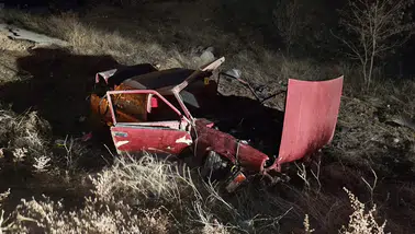 facia! Araç kontrolden çıktı, defalarca takla attı