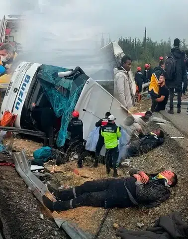 Katliam Gibi Kaza: Otobüs Şarampole Devrildi, 9 Ölü!